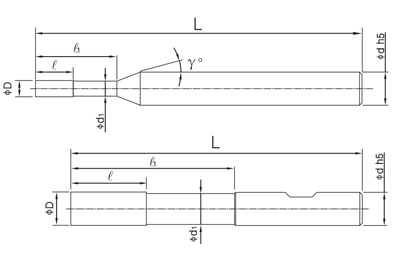 HGHFE4-5D 4-Flute HPC 5D End Mill