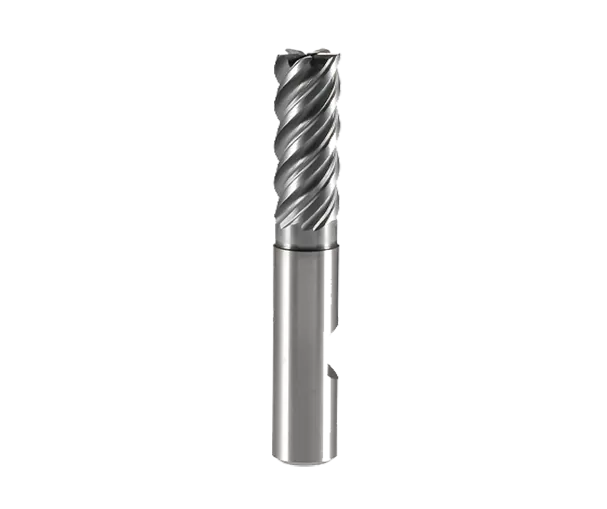 HGHFE5-3.5D 5-Flute HPC 3.5D End Mill Weldon Shank