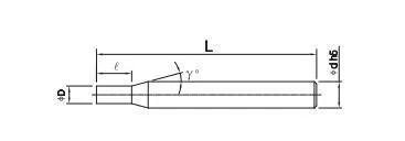HSXEG6 6-Flute Hard Milling End Mill