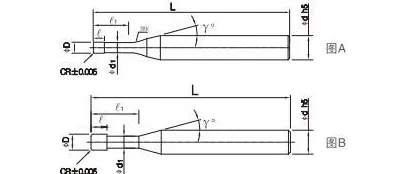 HSXRP4 4-Flute Short Corner Radius End Mill-sgso