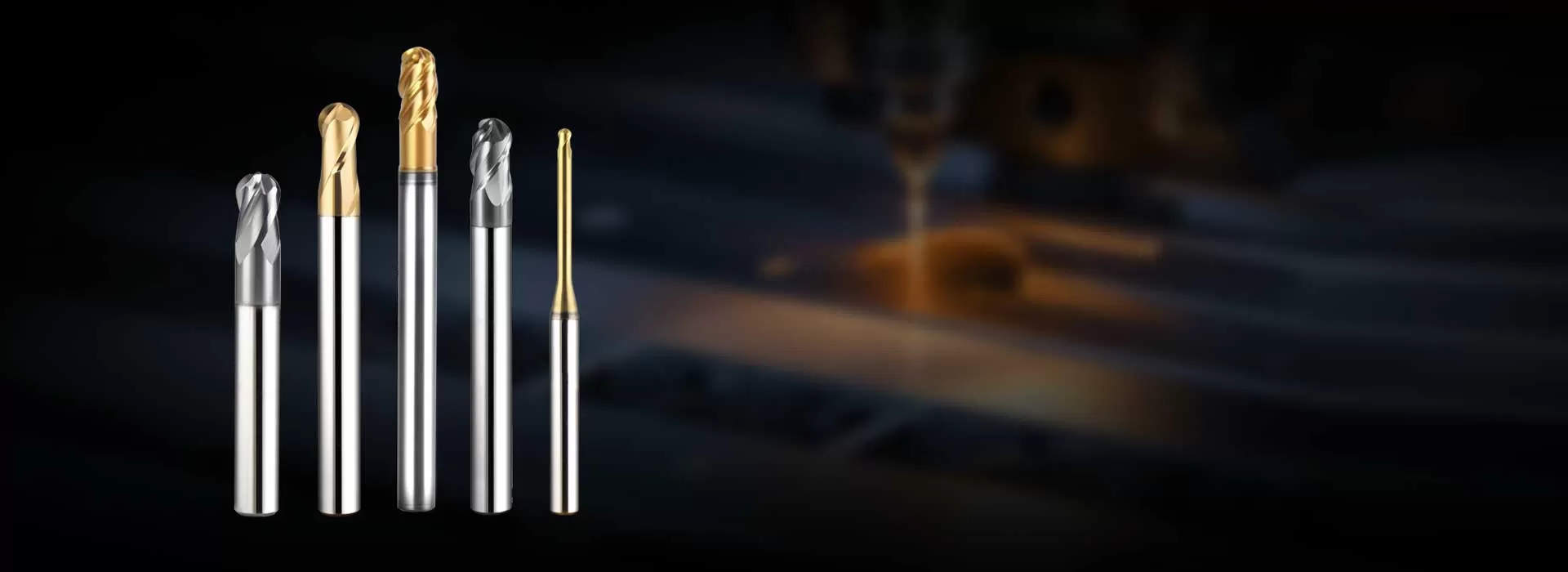 Ball Nose End Mill for 3D Contouring & Precision Finishing