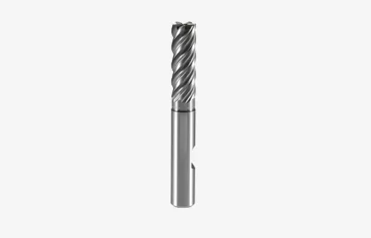 HGHFE5-3.5D 5-Flute HPC 3.5D End Mill Weldon Shank