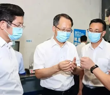 Li Yueqi, Secretary of the Municipal Party Committee, Went to SGSO Technology for Scientific and Technological Research.